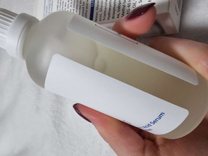 Фотография покупателя товара УЦЕНКА Сыворотка для лица "Гиалуроновая кислота" 100 мл - Фото 6