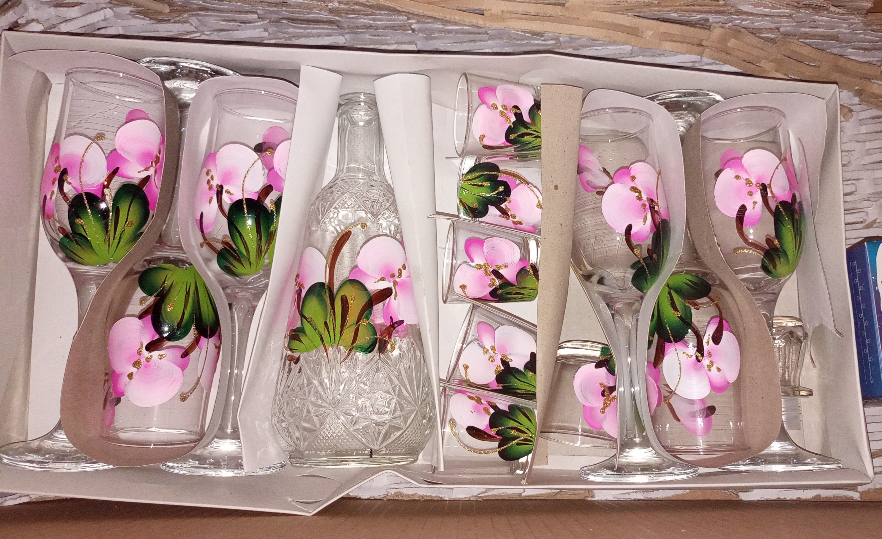 Фотография покупателя товара Набор "Орхидея" 13 предметов 500/200/50 - Фото 1