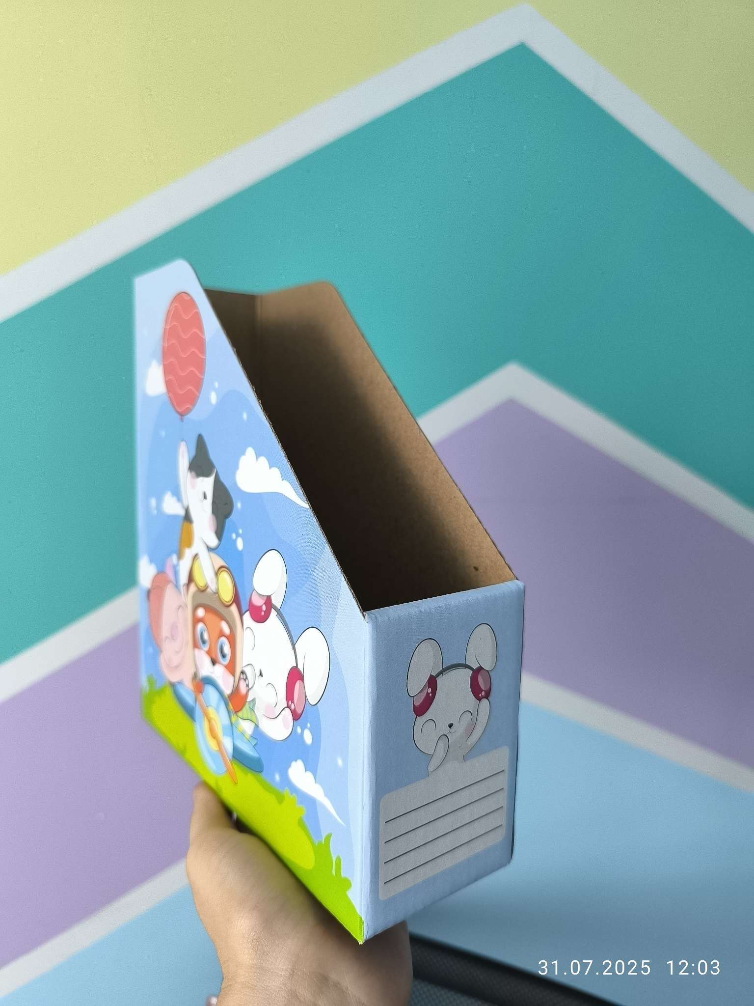 Фотография покупателя товара Лоток настольный А5 «Детям» - Фото 1