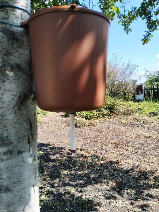 Фотография покупателя товара Умывальник садовый, 3 л, пластиковый, коричневый, Greengo - Фото 3