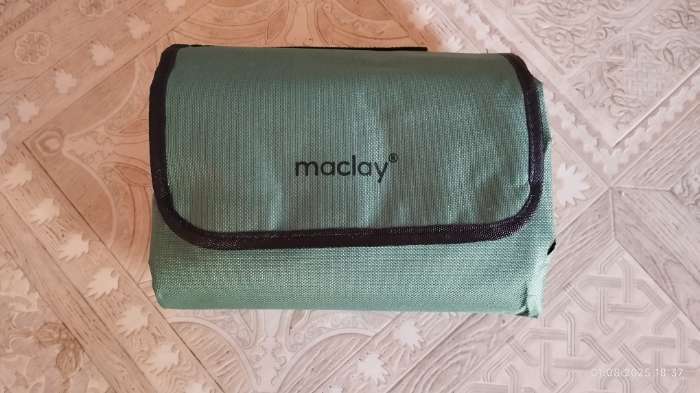 Фотография покупателя товара Коврик туристический Maclay, 180×180 см, зелёный - Фото 6