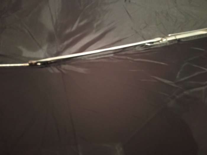 Фотография покупателя товара Зонт механический, Dark afternoon, 3 сложения, 8 спиц, R=48/55 см, d=96 см, чёрный - Фото 1