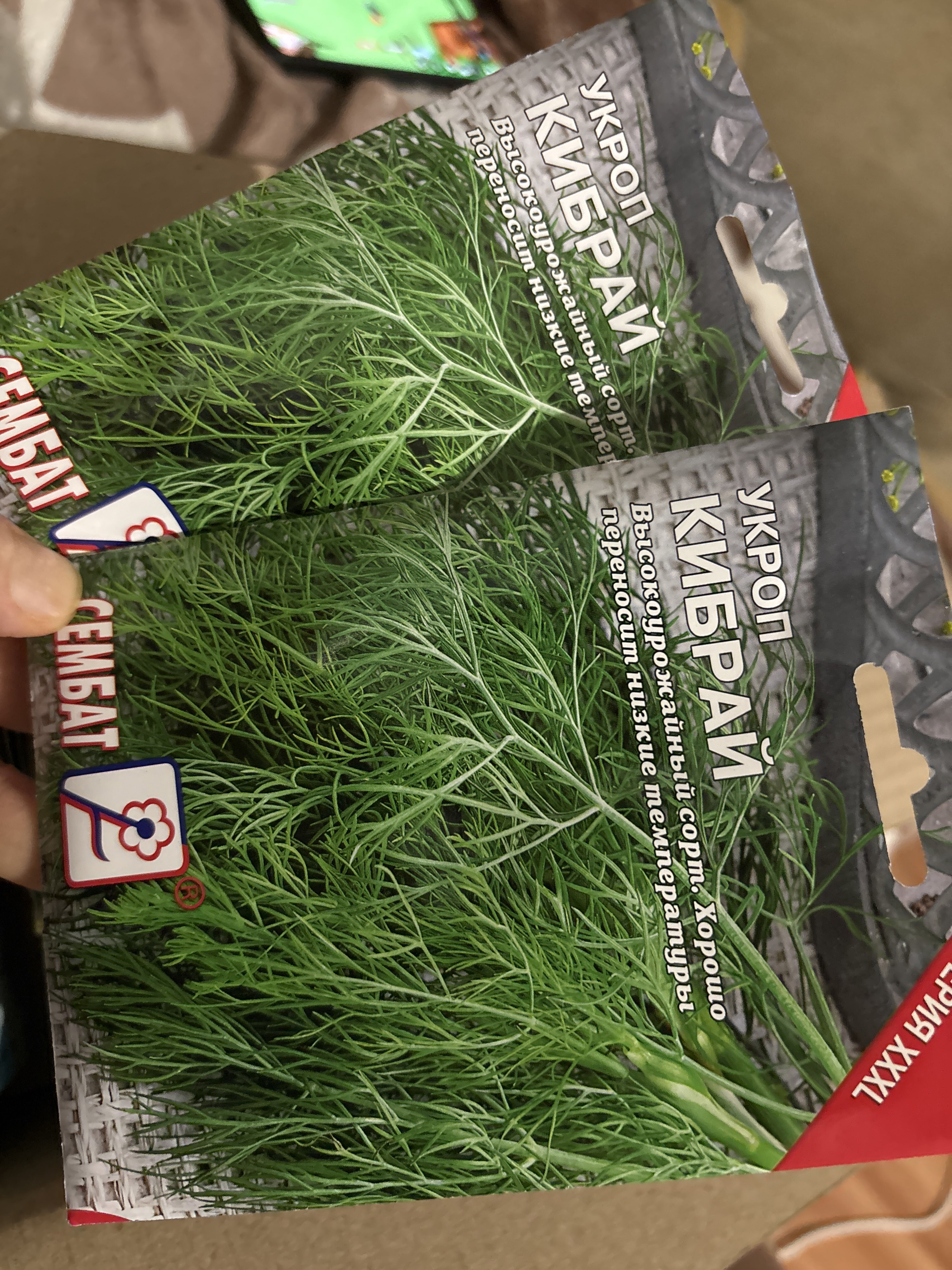 Фотография покупателя товара Семена Укроп «Кибрай», XXXL, «Сембат», 20 г - Фото 1