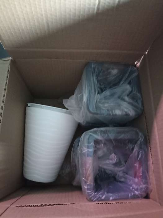 Фотография покупателя товара Кашпо для цветов со вставкой Plast-Avenue «Валенсия», 2.8 л, пластик, белое - Фото 2
