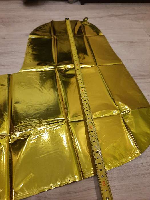 Фотография покупателя товара Шар фольгированный 40" «Цифра 9», цвет золотой - Фото 18