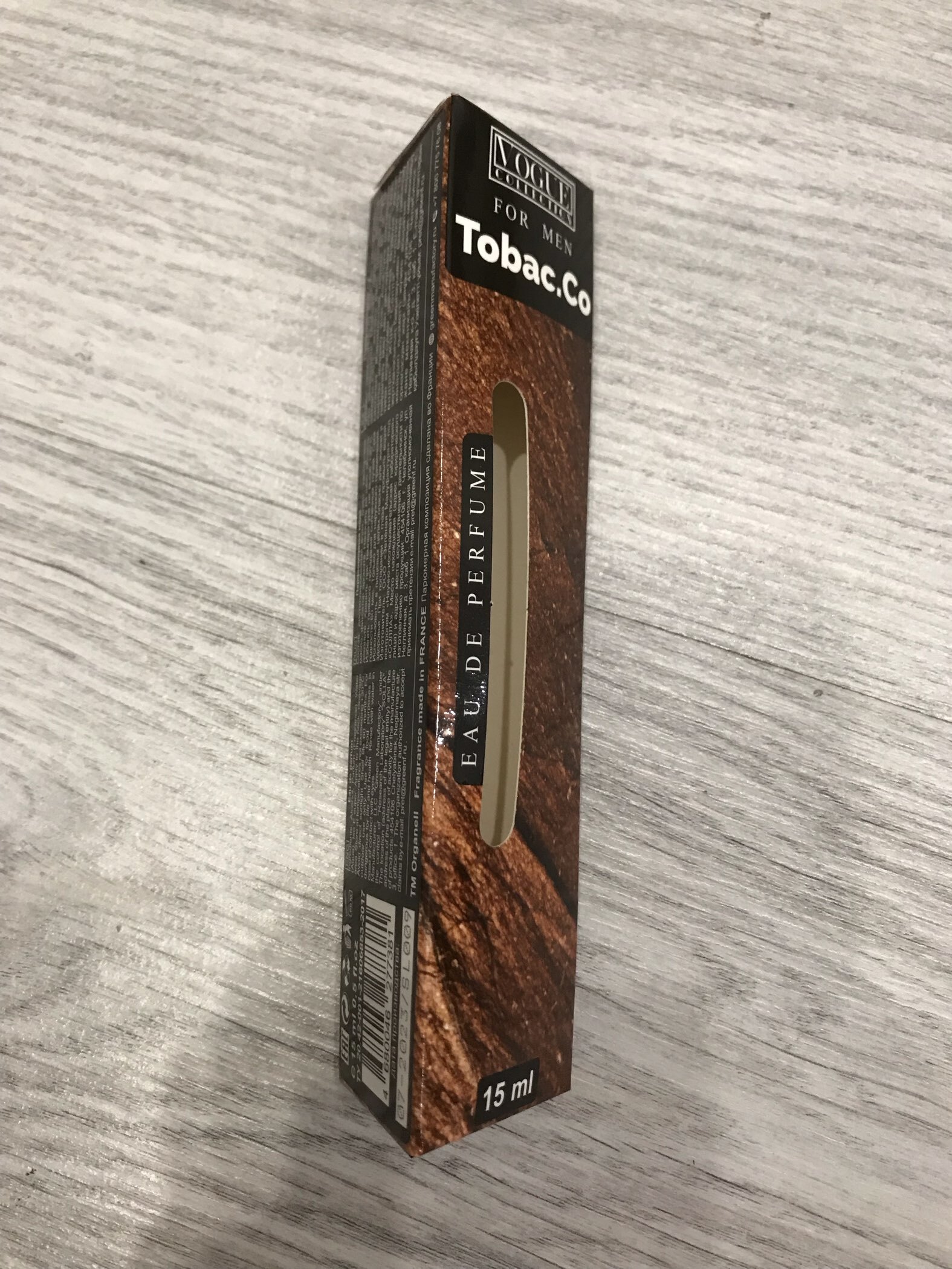 Фотография покупателя товара УЦЕНКА Парфюмерная вода мужская Tobac.Co (по мотивам R. Latour), 15 мл - Фото 8
