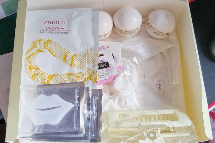 Фотография покупателя товара Резинка для волос QF «Орбита», классик галант, 10 см, розовая - Фото 2