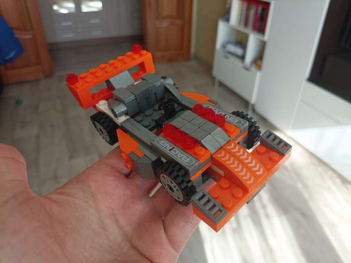 Фотография покупателя товара Конструктор «Гонка», 3 варианта сборки, 66 деталей - Фото 1