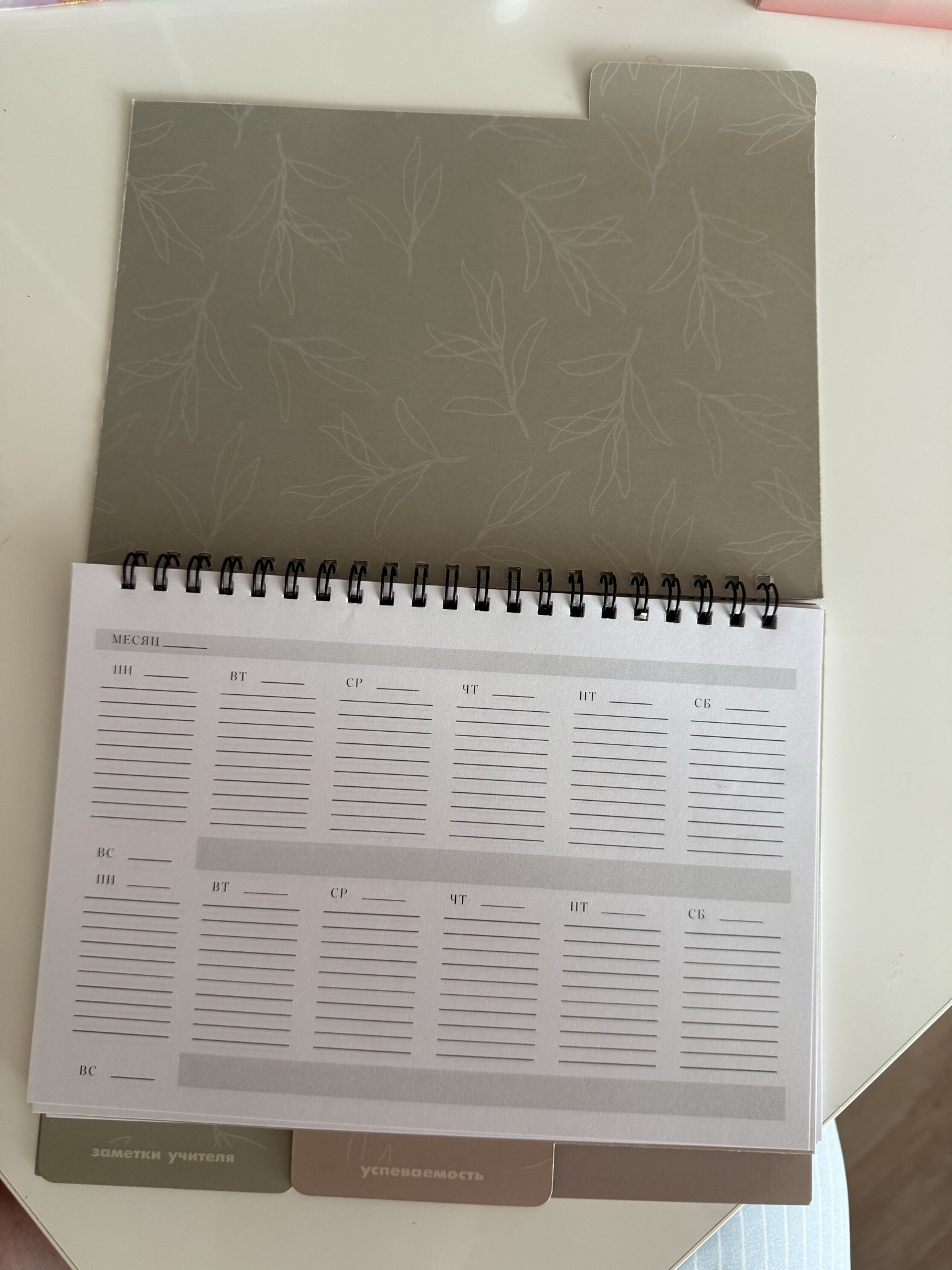 Фотография покупателя товара Планер-ежедневник с разделителями, А5, 45 л., мягкая обложка, Teacher №1 - Фото 12