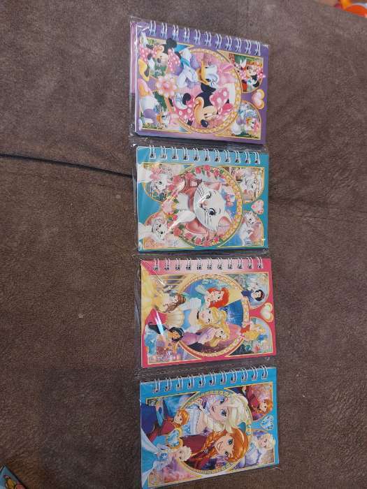 Фотография покупателя товара Блокнот А7, 28 листов, набор 4 шт., Дисней - Фото 1