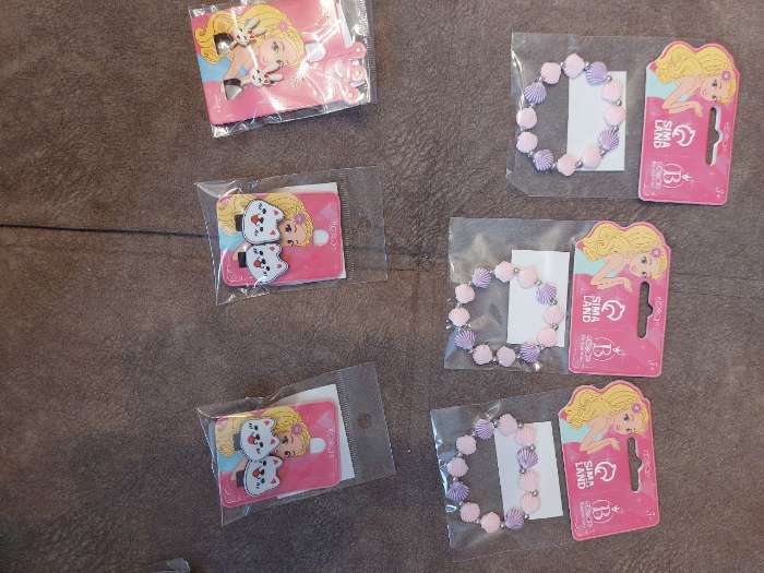 Фотография покупателя товара Браслет детский «Выбражулька. Ракушка», d=6.5 см, розово-фиолетовый - Фото 1