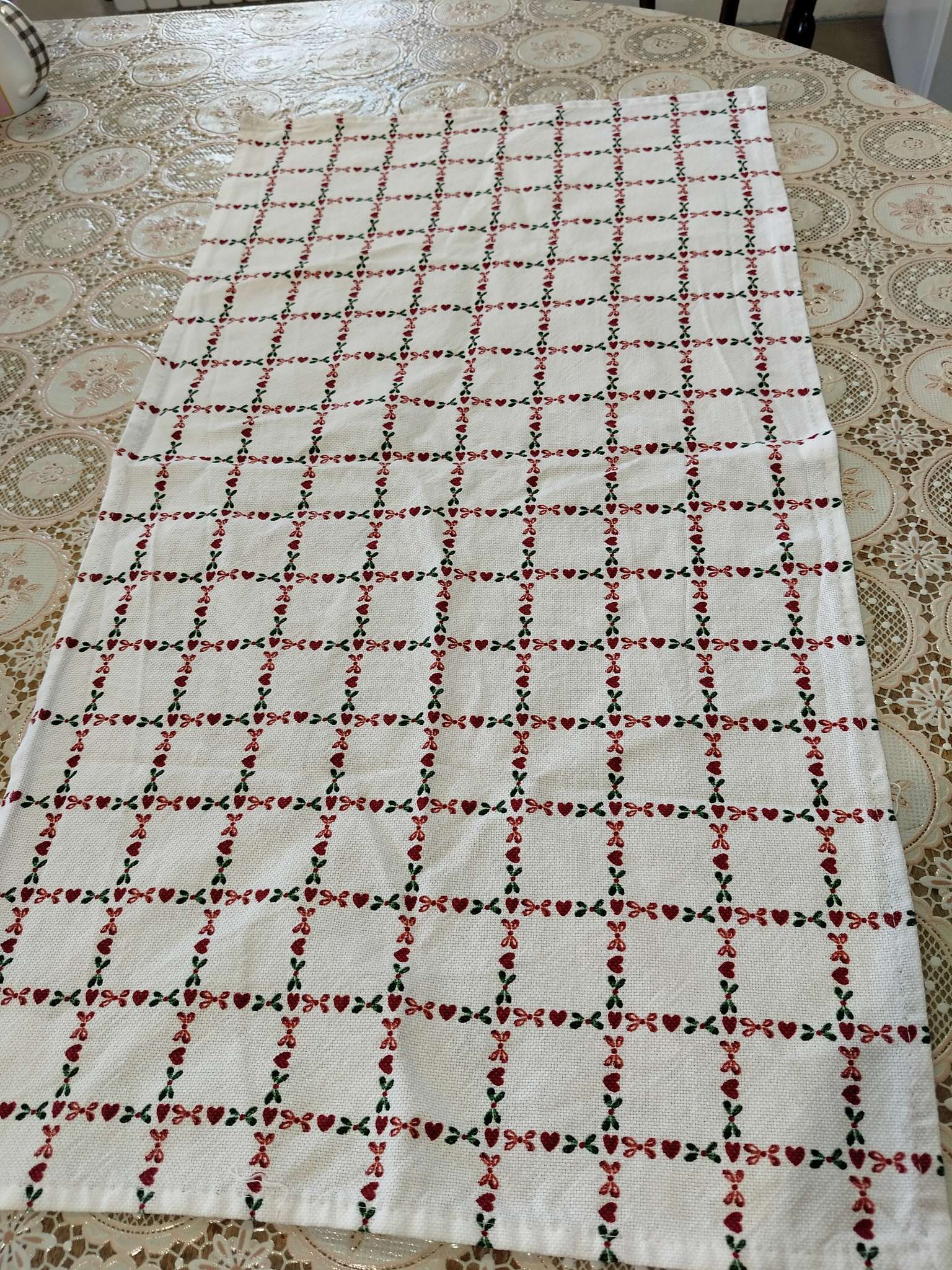 Фотография покупателя товара Полотенце «Этель» Flower Cage, 40×73 см, 100% хлопок, рогожка 186 г/м² - Фото 1