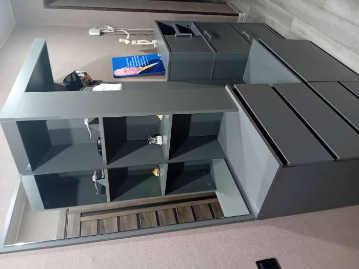 Фотография покупателя товара Прихожая «Клик Мебель. Крона», с зеркалом, 1260×350×1980 мм, цвет белый - Фото 29