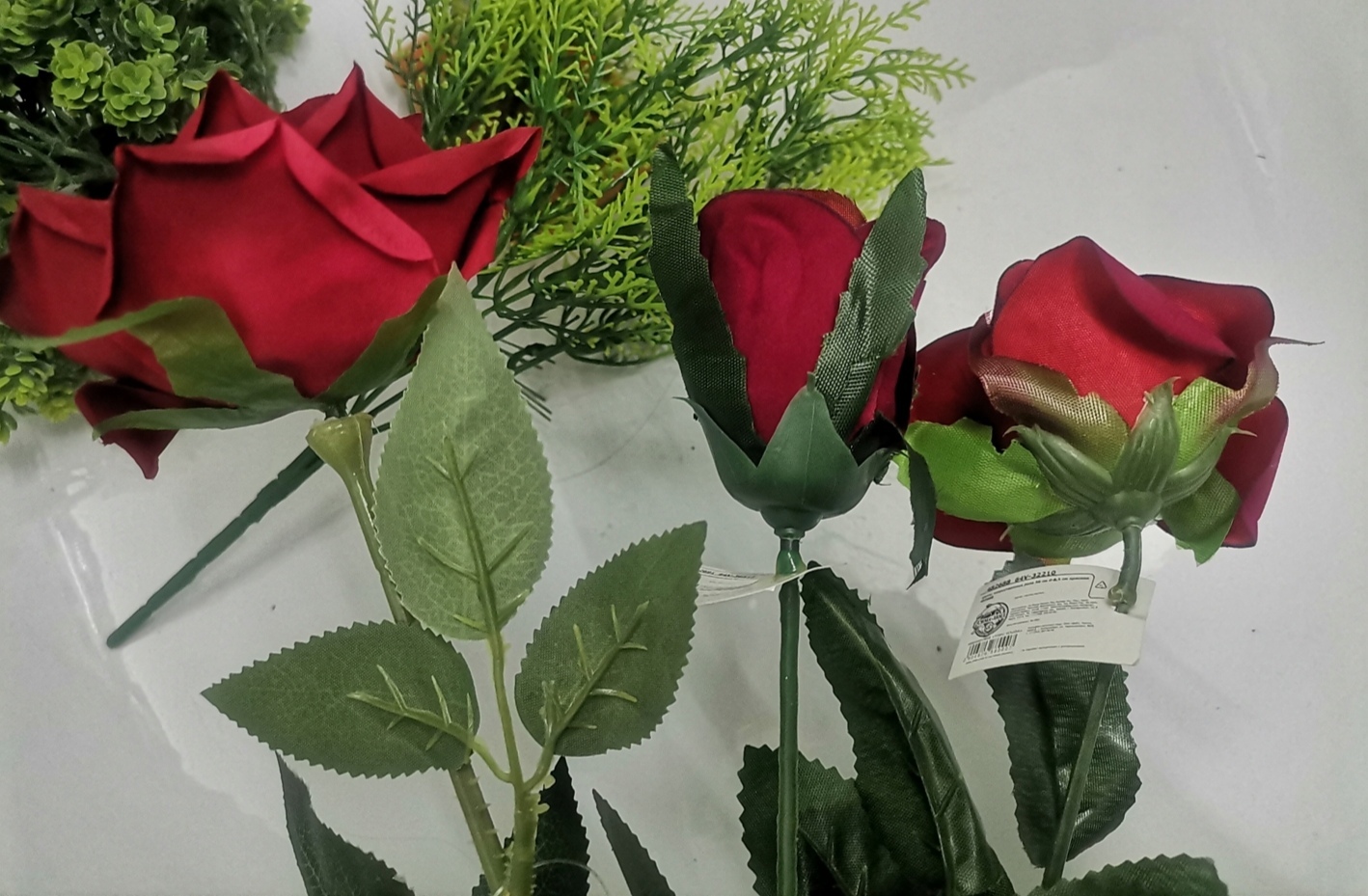 Фотография покупателя товара Цветы искусственные "Роза" 63 см, d-5 см, розовый - Фото 3
