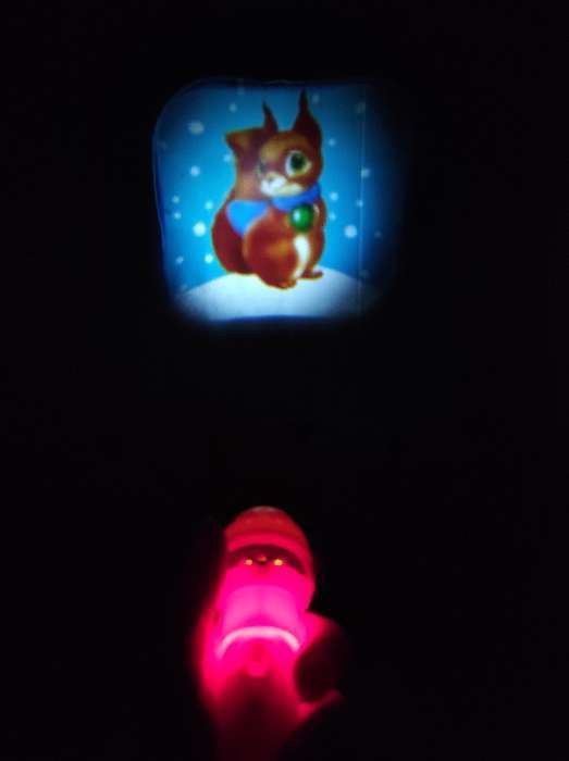 Фотография покупателя товара Игровой набор с проектором «Новогодний проектор», свет, 3 сказки - Фото 4