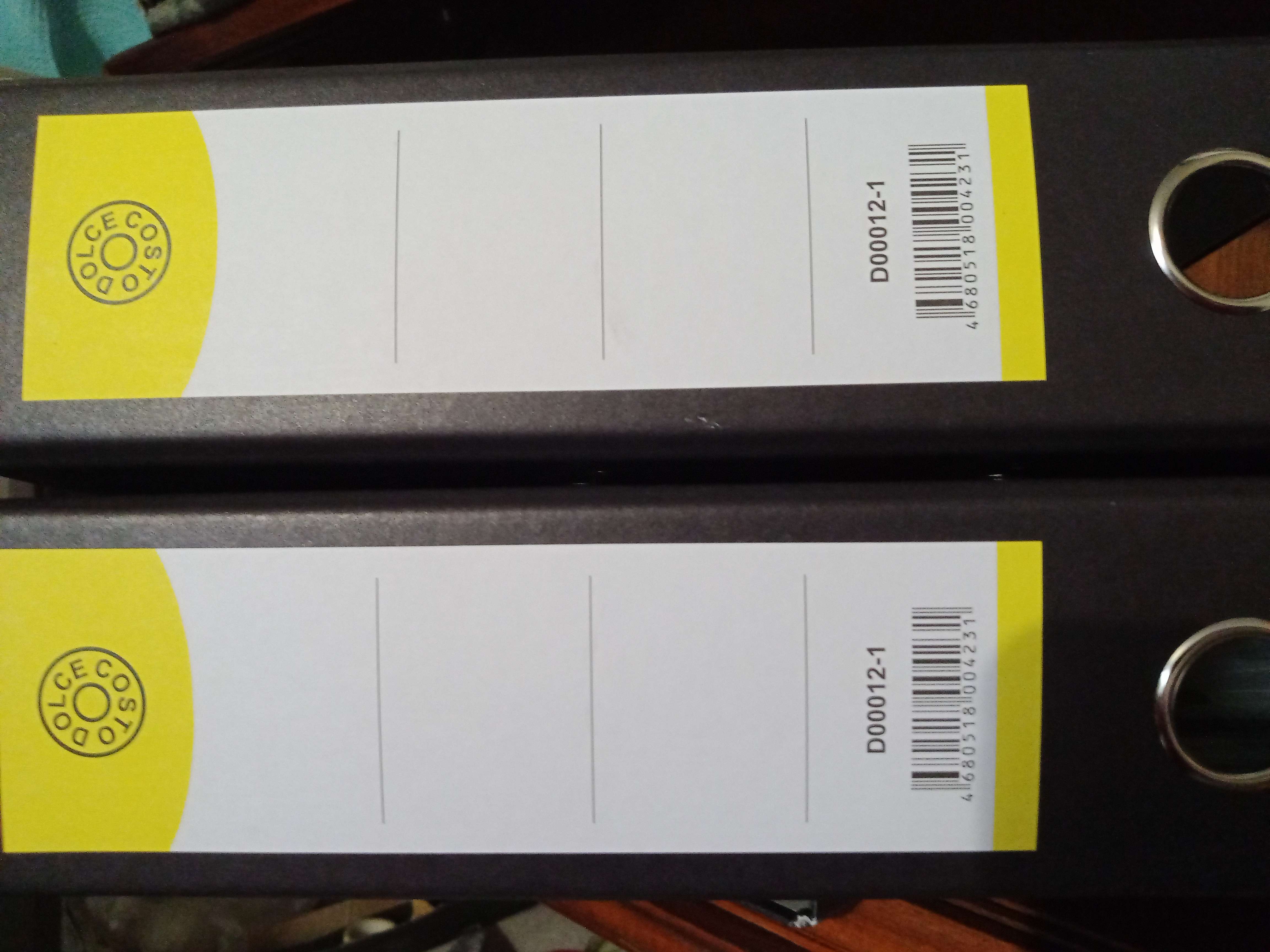 Фотография покупателя товара Папка-регистратор 75 мм, А4, Calligrata, эконом мрамор, черная, МИКС