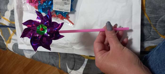 Фотография покупателя товара Ветерок - штекер, набор 10 шт., 9×18 см - Фото 7