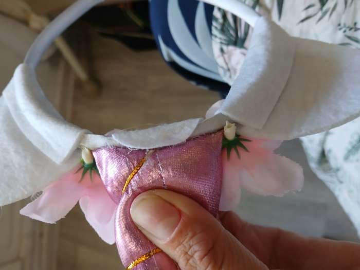 Фотография покупателя товара Карнавальный ободок «Единорог» - Фото 3