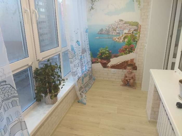 Фотография покупателя товара Комплект тюлей "Этель" My sweet home 145*260 см-2 шт, 100% п/э, 140 г/м2 - Фото 1