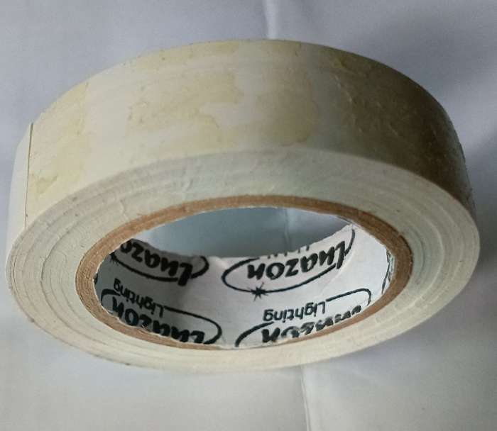 Фотография покупателя товара Изолента Luazon Lighting, ПВХ, 15 мм × 10 м, 130 мкм, белая - Фото 1