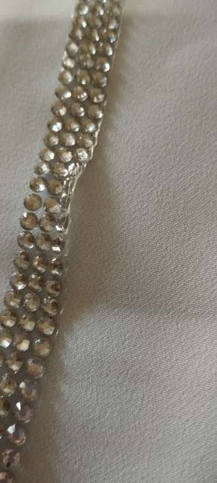 Фотография покупателя товара Стразы термоклеевые, d=4×12 мм, 4.5±0.5 м, цвет серебряный - Фото 1