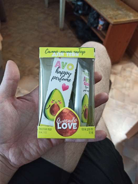 Фотография покупателя товара Набор: парфюм 30 мл и крем для рук 30 мл Avocado LOVE