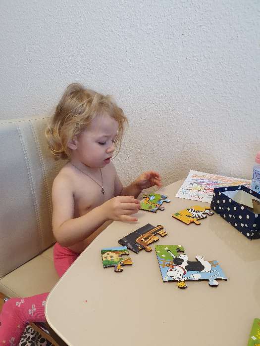 Фотография покупателя товара Пазл «Курица и радуга» 6 элементов - Фото 4