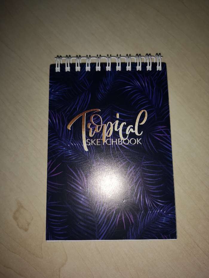 Фотография покупателя товара Скетчбук Tropical sketchbook А6, 80 л, 100 г/м