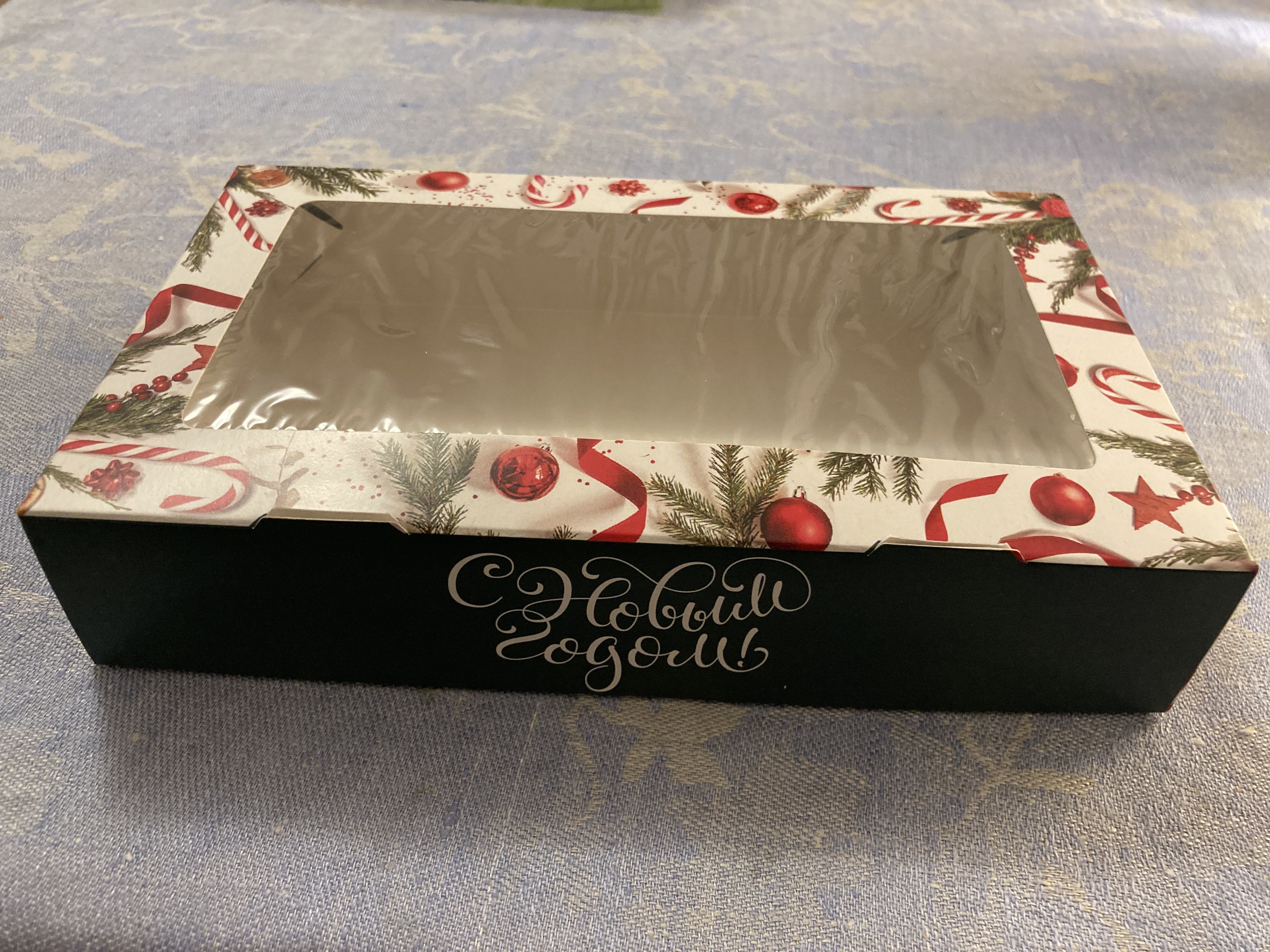 Фотография покупателя товара Коробка складная «Поздравляю!», 20 × 12 × 4 см - Фото 3