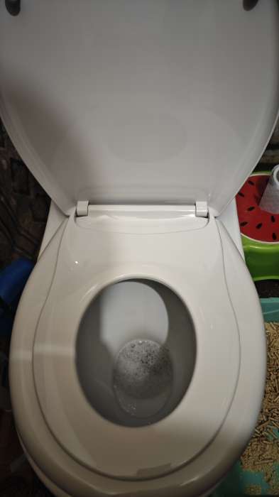 Фотография покупателя товара Сиденье для унитаза «Уклад» СУ 80C.09.80 СЕМЕЙНОЕ, с детской накладкой, 2 в 1 - Фото 1