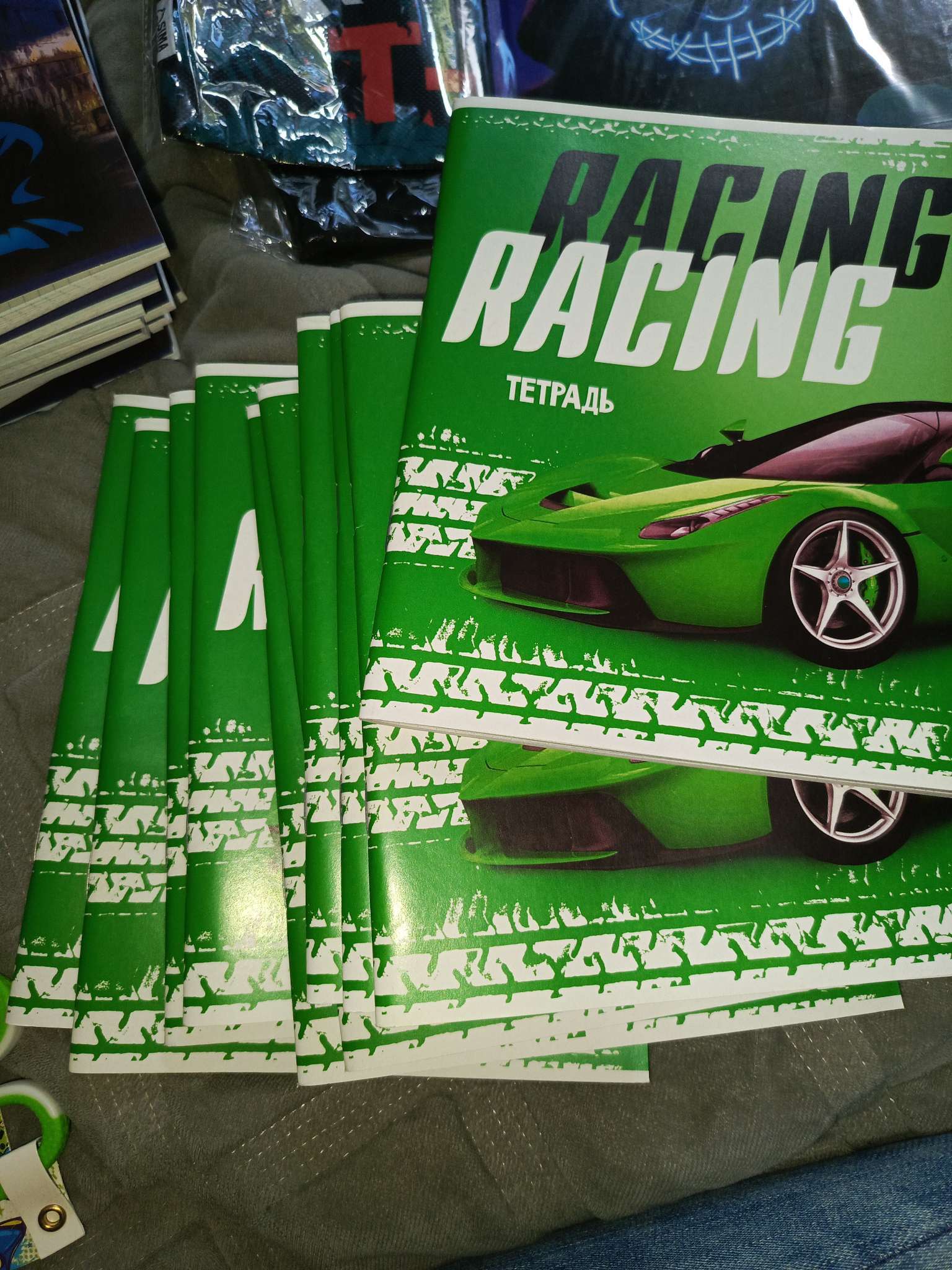 Фотография покупателя товара Тетрадь 48 листов в клетку, Calligrata, Racing Defender, МИКС - Фото 1