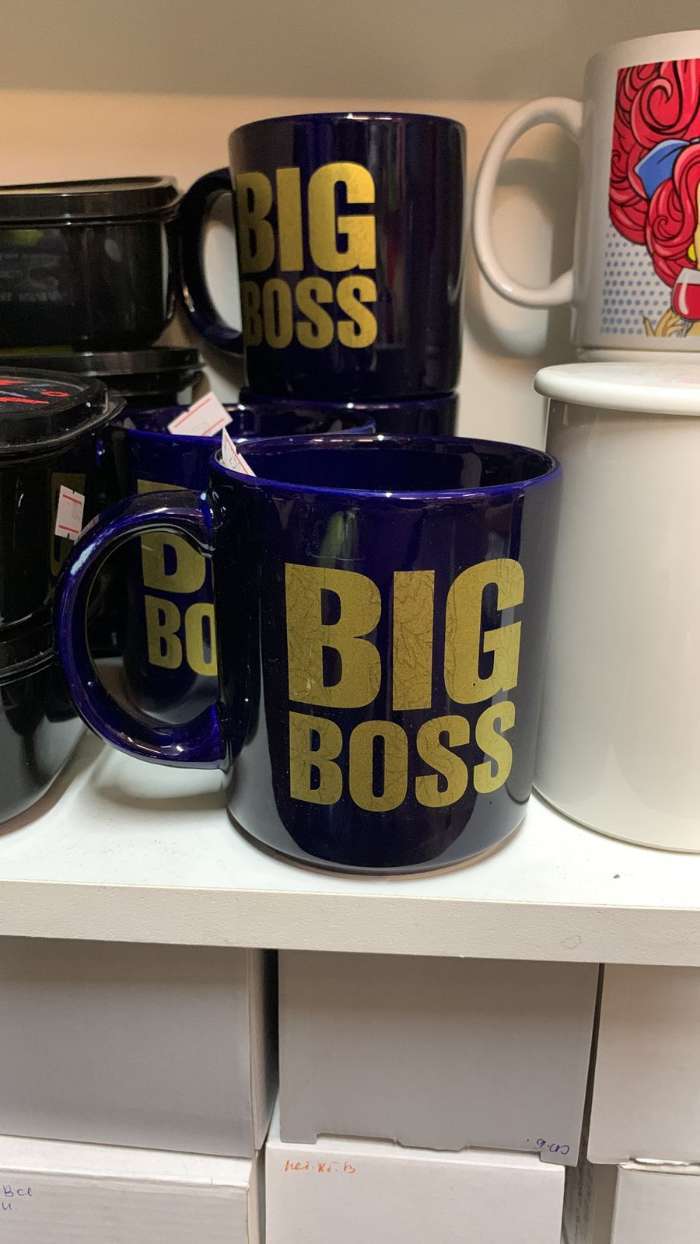 Фотография покупателя товара Кружка "Big Boss", синяя, керамика, 0.35 л, 1 сорт, микс - Фото 7