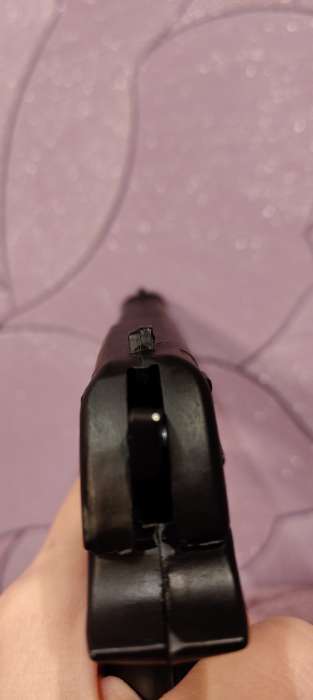 Фотография покупателя товара Зажигалка газовая «Пистолет», пьезо, 28.5×2.2×12.5 см - Фото 3