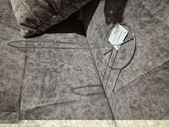 Фотография покупателя товара Держатель для бумажных полотенец настольный Доляна, 13.5×13.5×27 см, хром - Фото 1