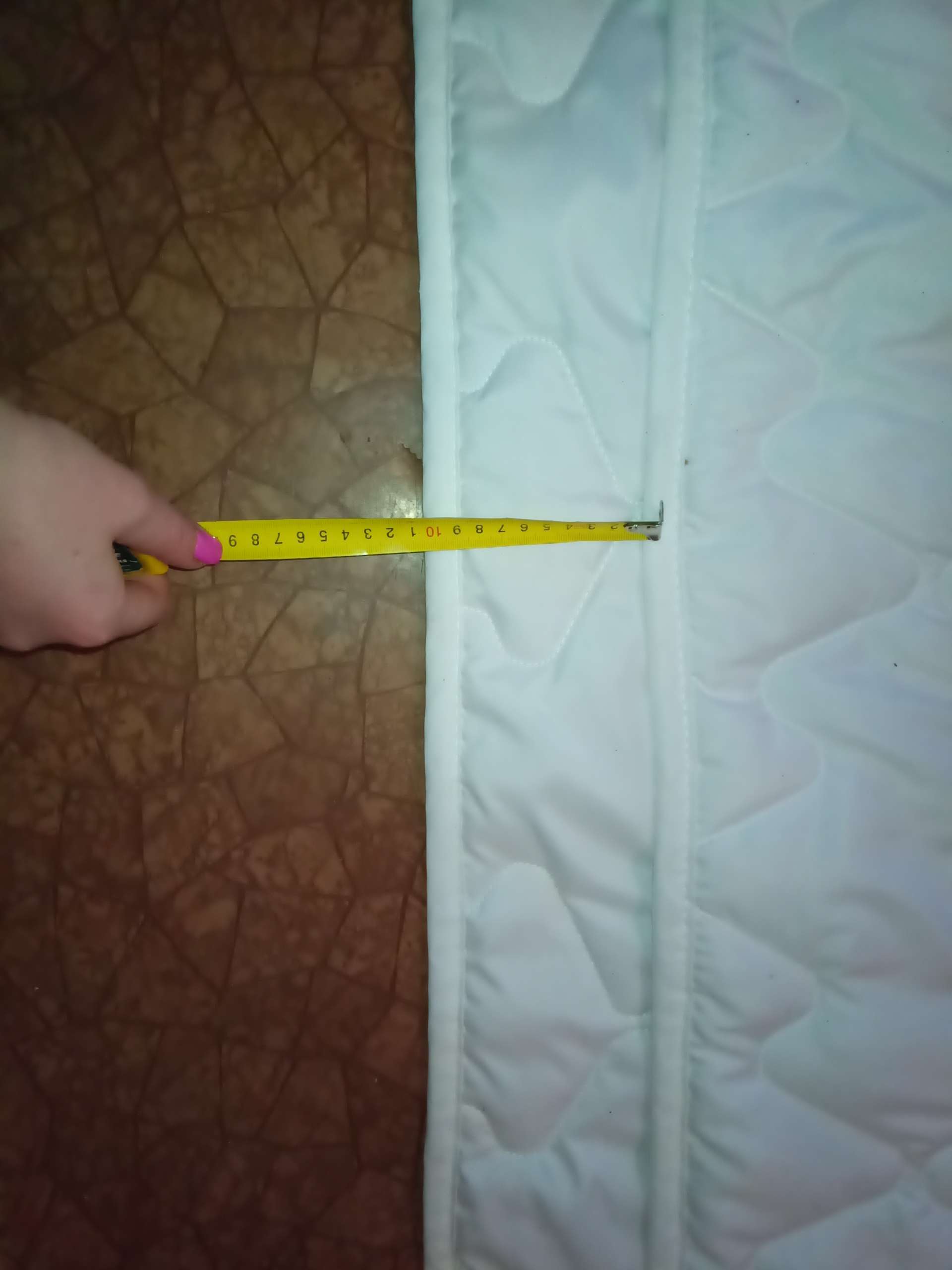 Фотография покупателя товара Одеяло стеганое, 2 сп, размер 175х200 см, хлопок - Фото 1
