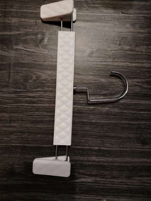 Фотография покупателя товара Вешалки для брюк и юбок LaDо́m Eliot, 29×15 см, 3 шт., с зажимами, чёрные - Фото 1