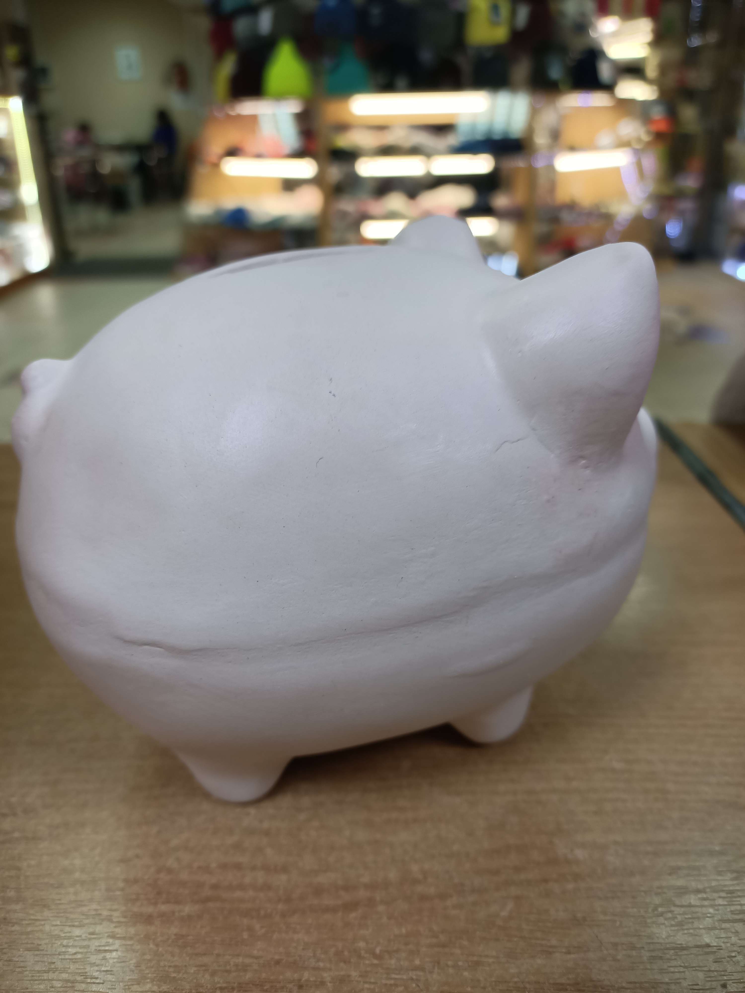 Фотография покупателя товара Копилка "Свинка", глянец, розовый цвет, 12 см, микс - Фото 6
