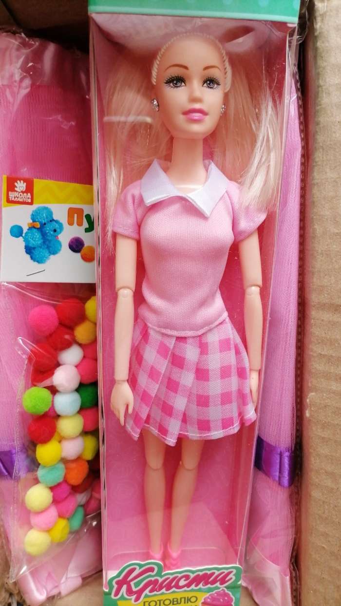 Фотография покупателя товара УЦЕНКА HAPPY VALLEY Кукла "Кристи: готовлю пироженки" SL-03369 - Фото 1