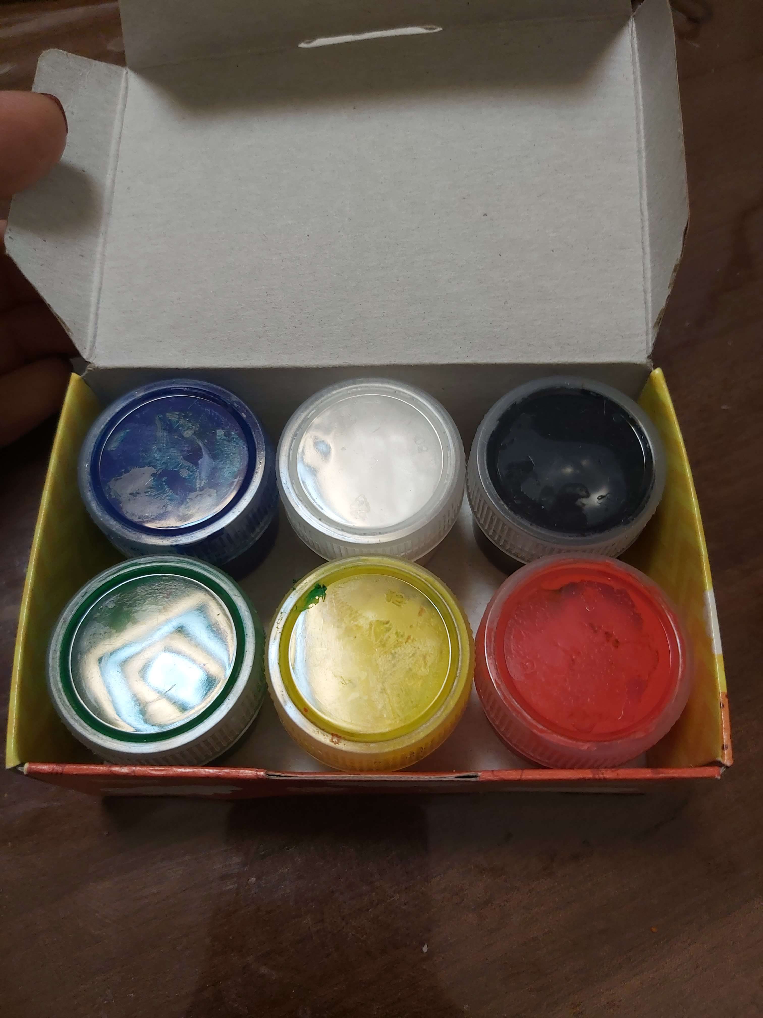 Фотография покупателя товара Краски пальчиковые набор 6 цветов x 20 мл Calligrata, для детей от 1 года - Фото 21