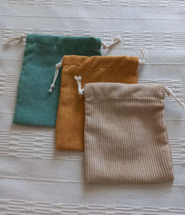 Фотография покупателя товара Сумка детская с завязками, цвет сиренево-розовый - Фото 2