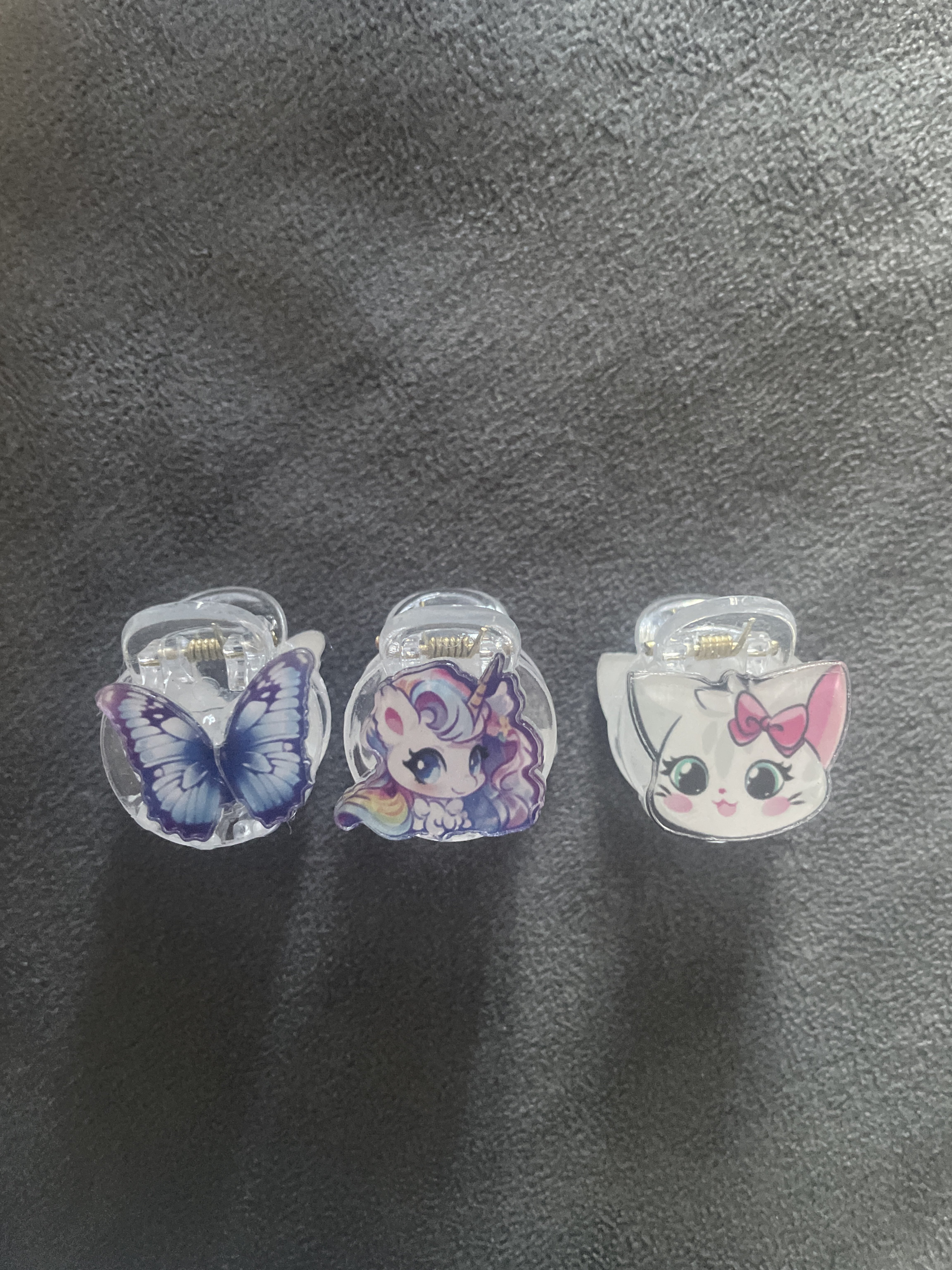 Фотография покупателя товара Краб для волос, 2.5×2×2 см, МИКС - Фото 1