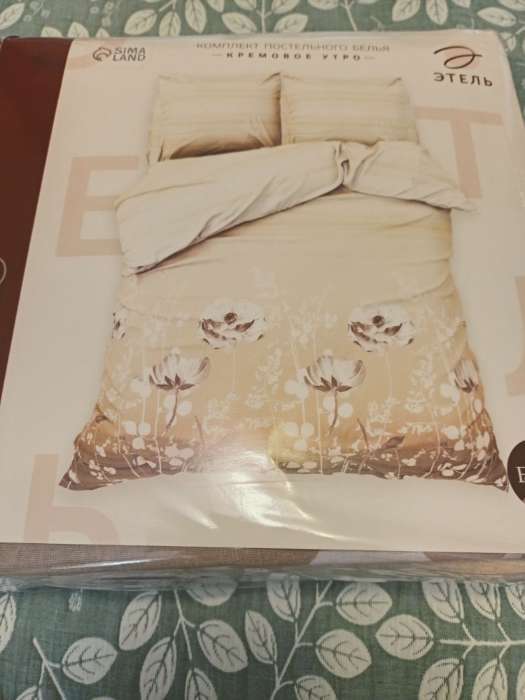 Фотография покупателя товара Постельное бельё дуэт «Этель. Кремовое утро», бязь - Фото 1