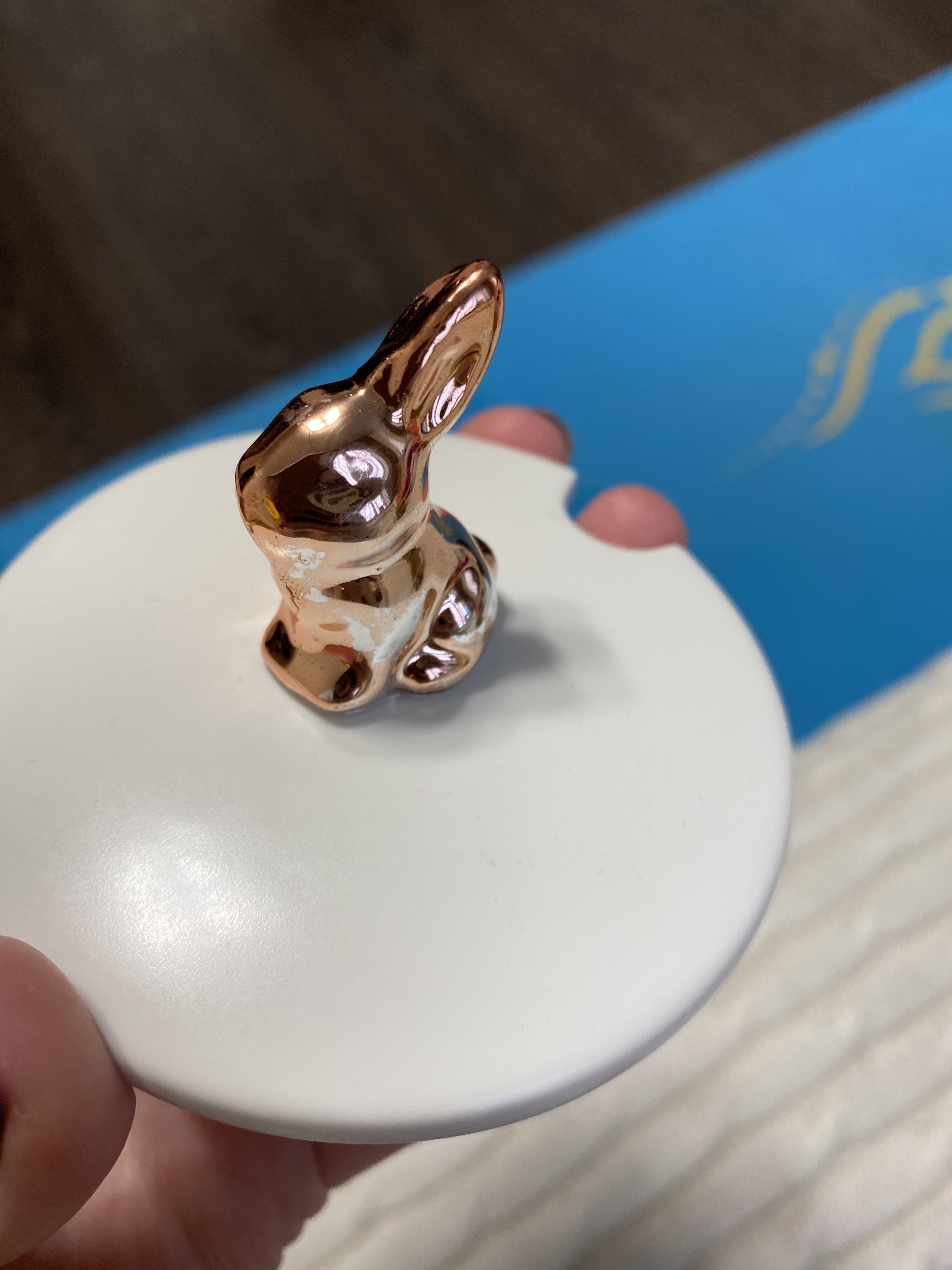 Фотография покупателя товара Кружка «Радость кролика», 450 мл, с керамической крышкой и ложкой, цвет и рисунок МИКС - Фото 6