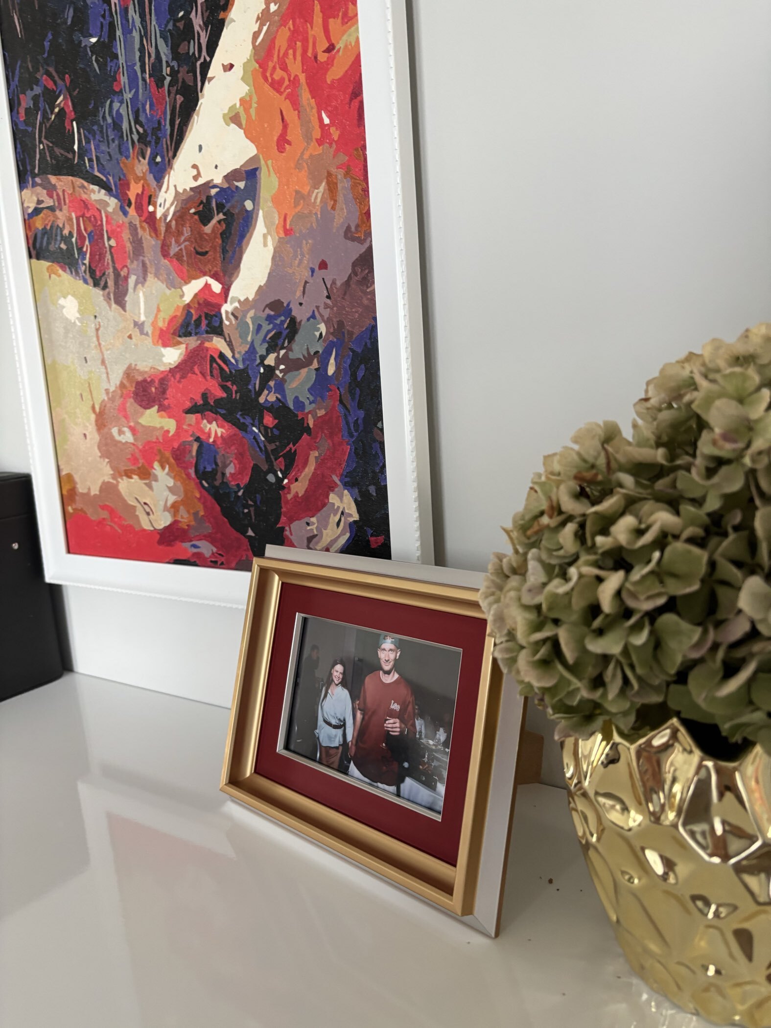 Фотография покупателя товара Фоторамка для фото 10×15 см «Алика», пластик, 17.5×22.5 см - Фото 1