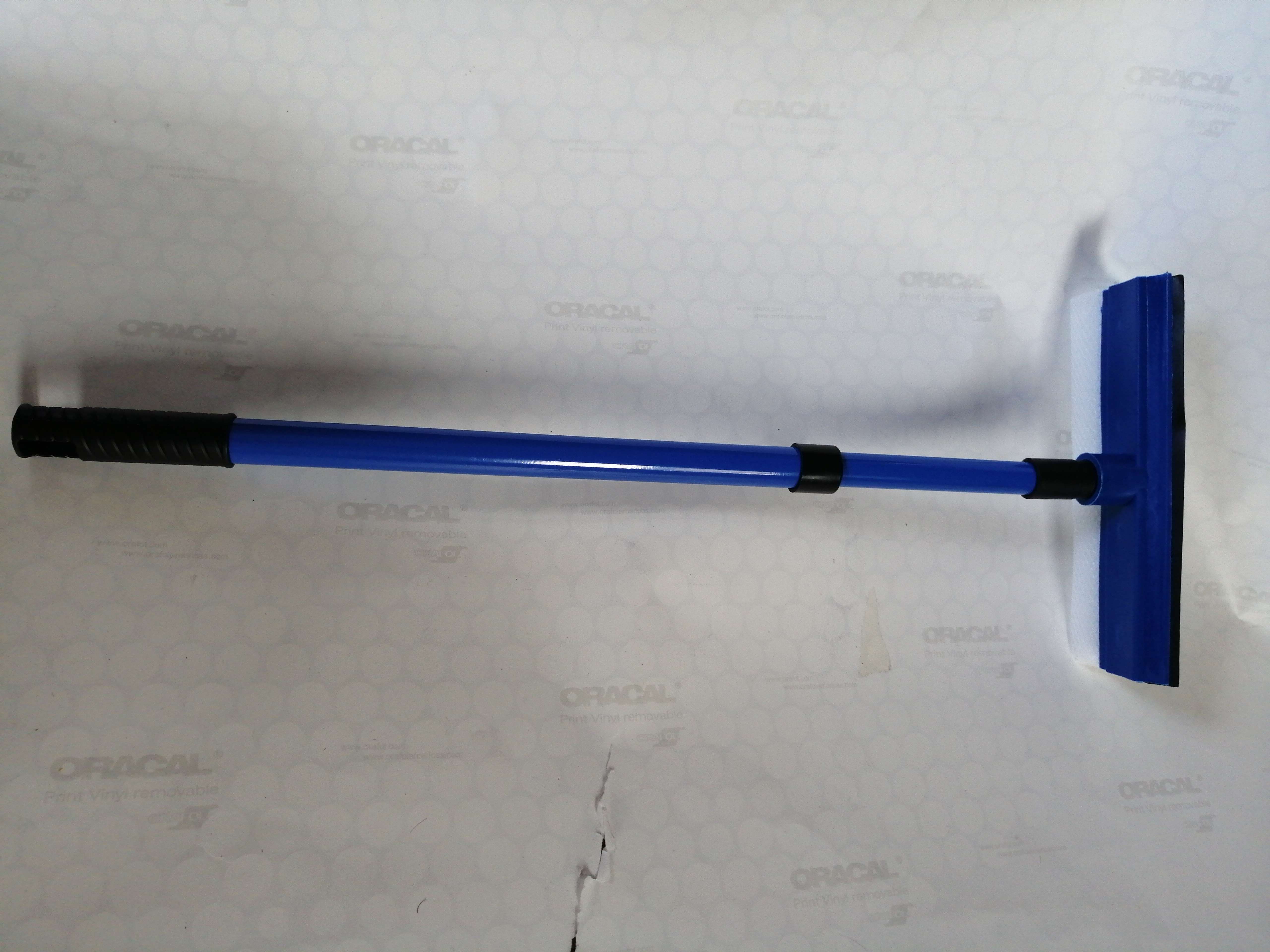 Фотография покупателя товара Окномойка с телескопической металлической окрашенной ручкой и сгоном Доляна, 20×49(75) см, поролон, цвет синий - Фото 1