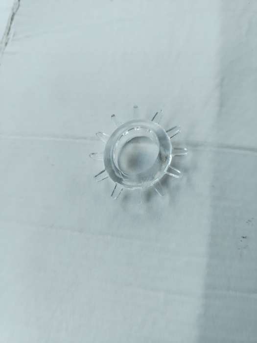 Фотография покупателя товара Эрекционное кольцо с усиками, d=1.5 см, силикон, прозрачный - Фото 1