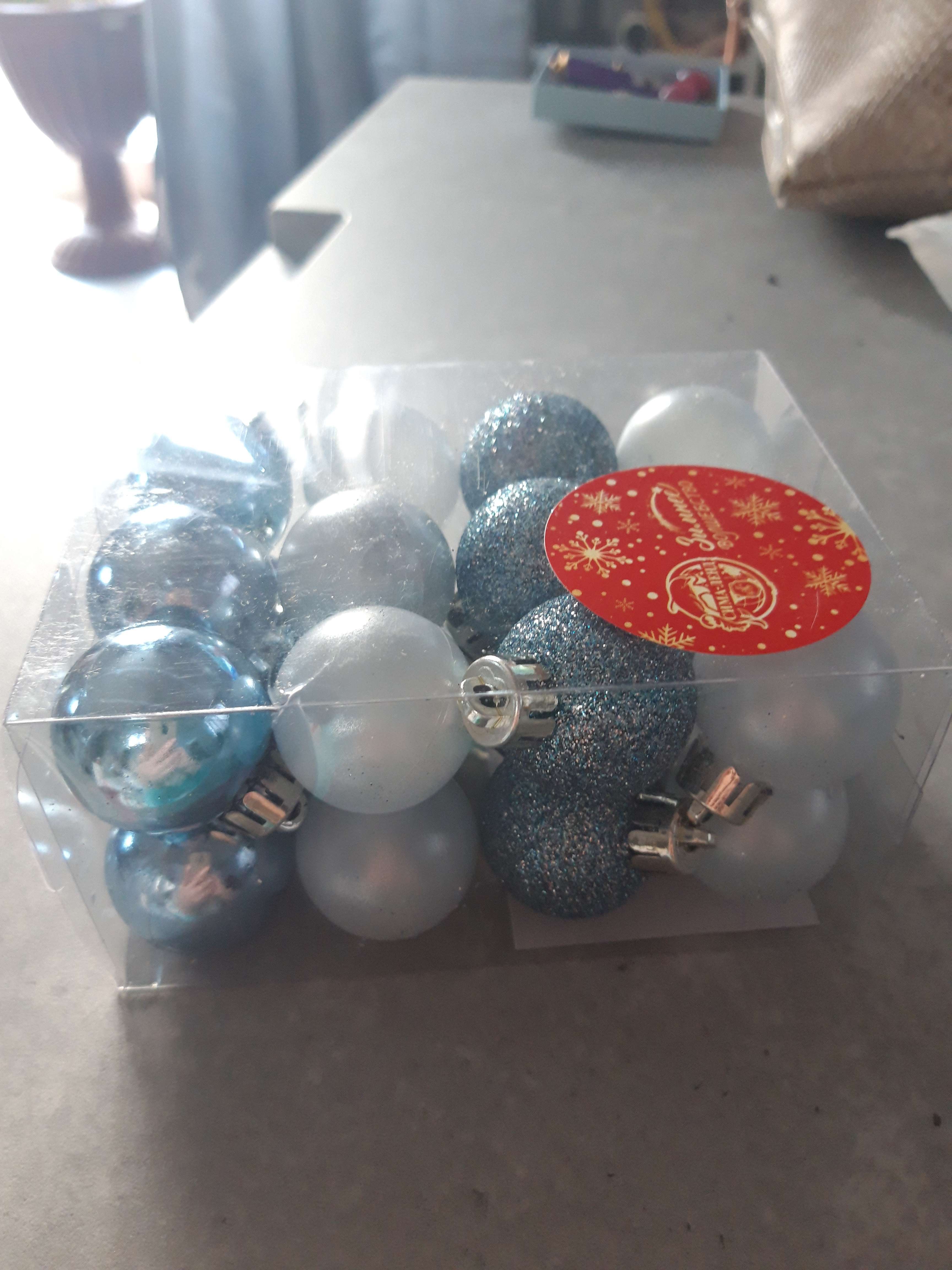Фотография покупателя товара Набор шаров пластик d-3 см, 16 шт "Камея" голубой - Фото 7
