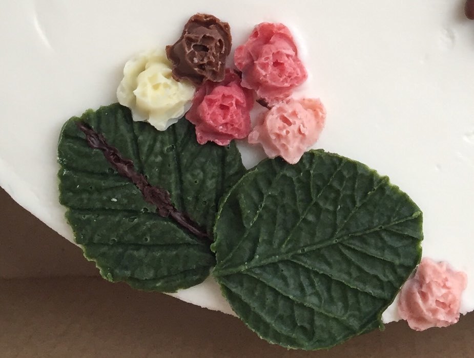 Фотография покупателя товара Молд Доляна «Три малых розы», силикон, 4,5 см, цвет розовый - Фото 3