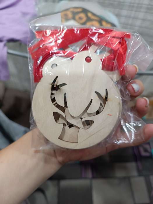 Фотография покупателя товара Набор для творчества «Роспись по дереву» 5 шт., с ленточкой - Фото 1