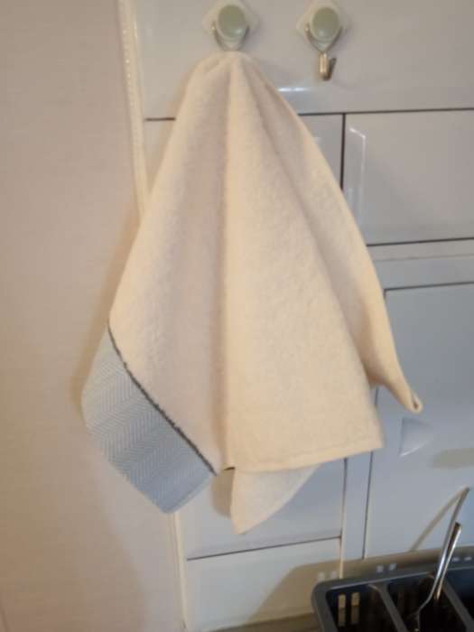 Фотография покупателя товара Полотенце махровое Love Life «Бриз» 30×50 см, чёрный - Фото 1